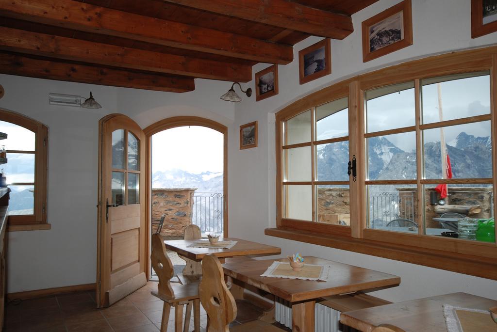 Hotel Rifugio Garibaldi Gebirgspass Stilfser Joch Exterior foto