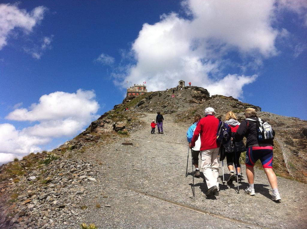 Hotel Rifugio Garibaldi Gebirgspass Stilfser Joch Exterior foto