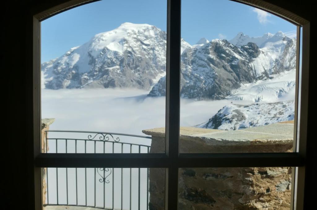 Hotel Rifugio Garibaldi Gebirgspass Stilfser Joch Exterior foto