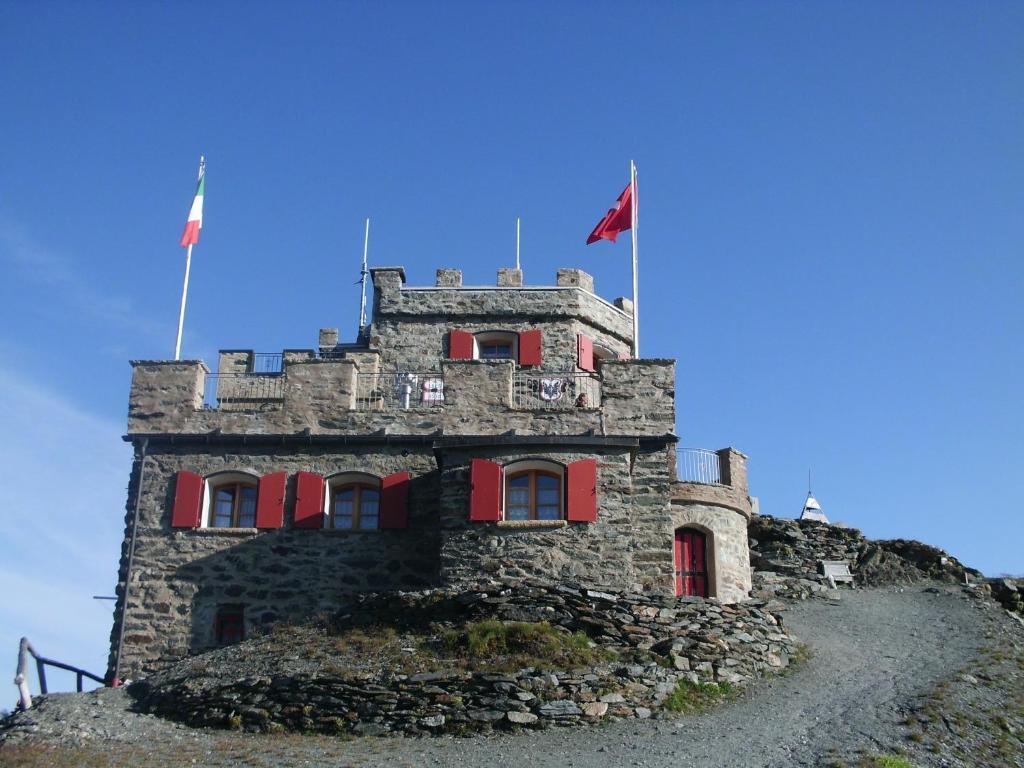 Hotel Rifugio Garibaldi Gebirgspass Stilfser Joch Exterior foto
