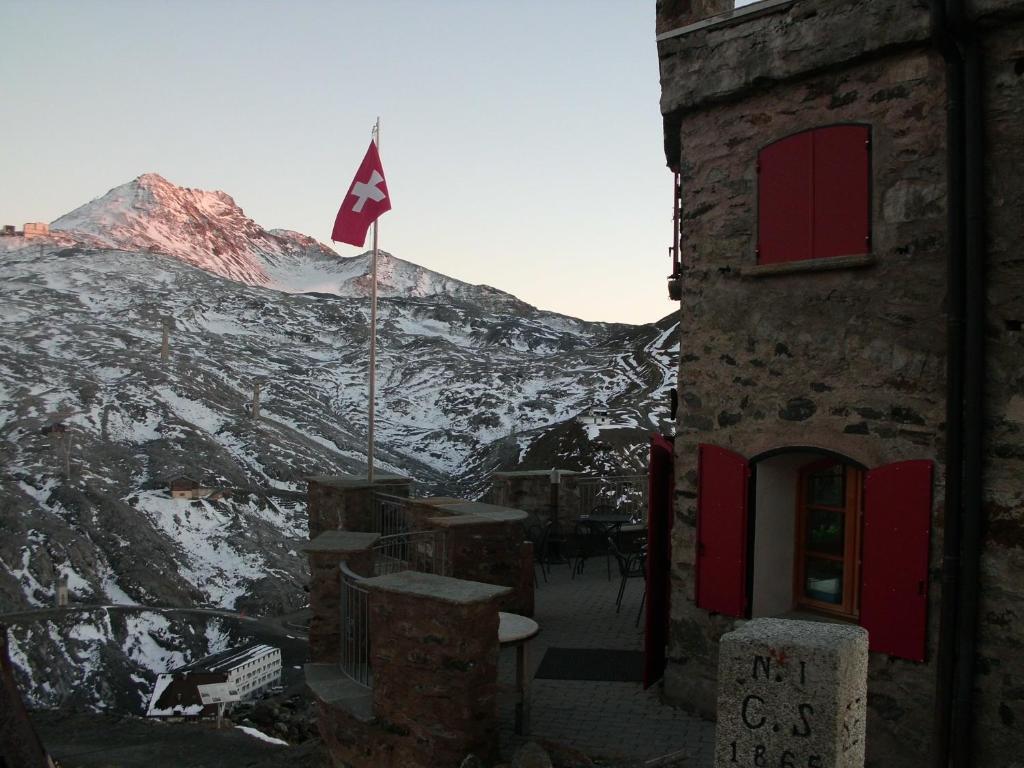 Hotel Rifugio Garibaldi Gebirgspass Stilfser Joch Exterior foto